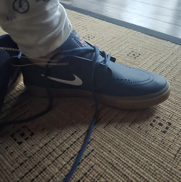 Nike SB Zoom Janoski OG+ Navy Gum Sneakers 6.5 Men 8.5 Woman - Picture 2 of 6